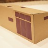 Tiny house cardboard model (angle 2)