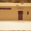 Tiny house cardboard model (front)